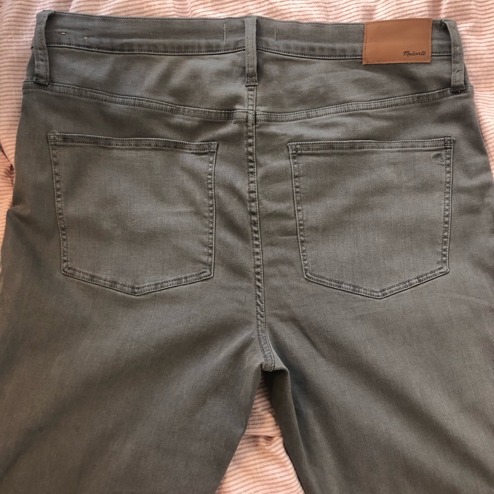 Madewell high rise skinny jeans (9inch)-Grey
